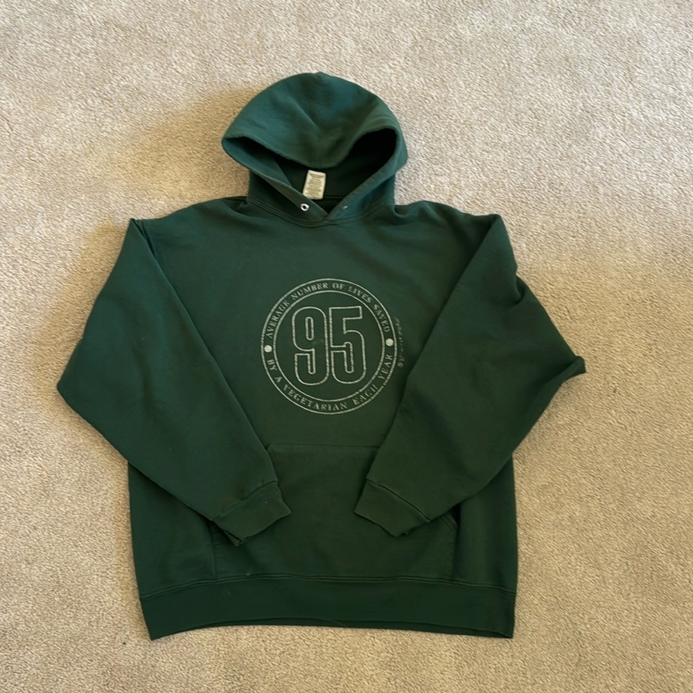 Vintage Green Hoodie